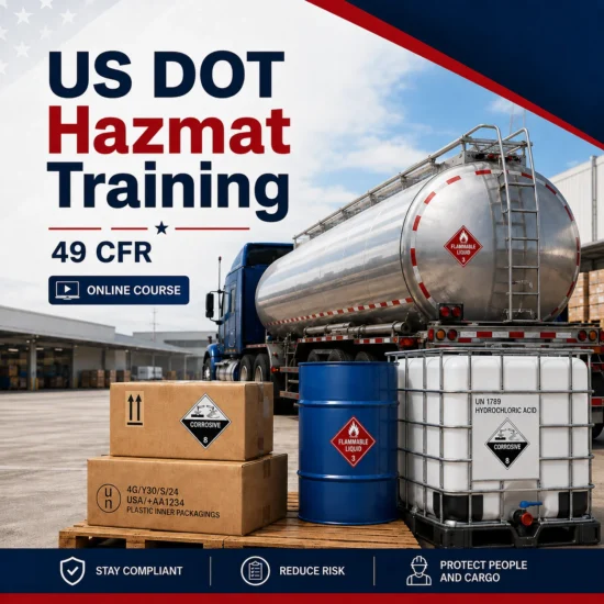 US DOT Hazmat Training (49 CFR) - (USA)